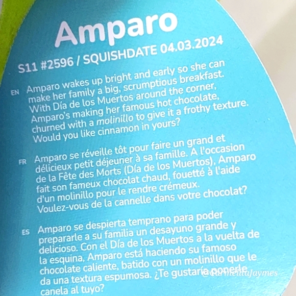 AMPARO 🐓 DOTD Embroidered Rooster Original Squishmallows By Kellytoy NWT **PC** - Picture 4 of 8